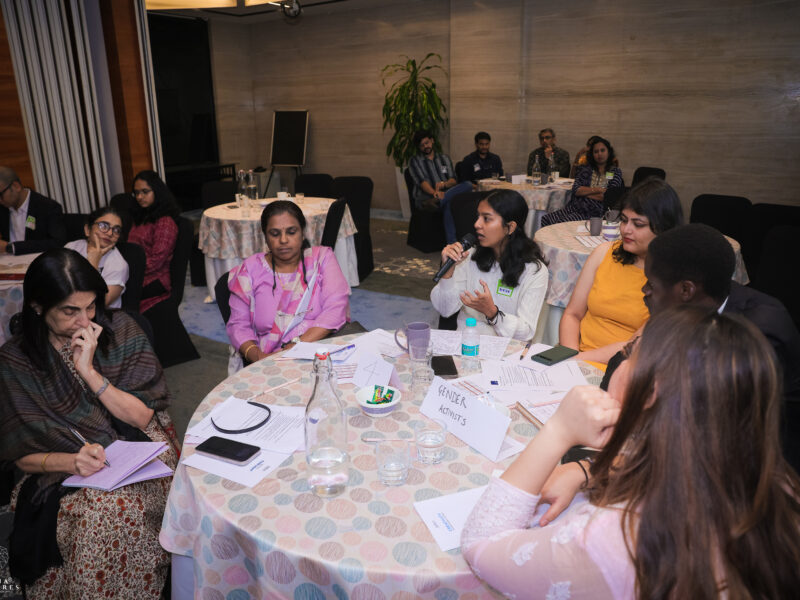 Group discussion on gender and equity 