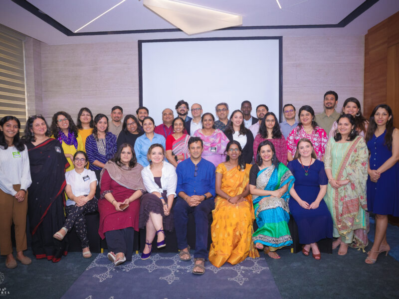 Group photo taken on day 2 of gender, caste, climate and AMR workshop 