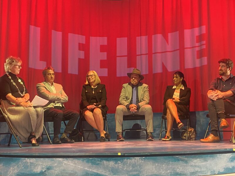 The opening panel of The Lifeline AMR Gala 