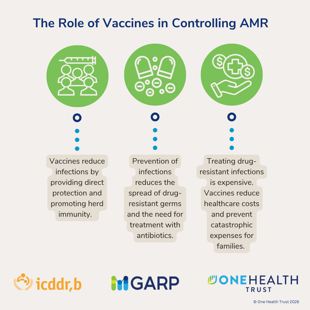 The Role of Vaccines in Controlling AMR in Bangladesh