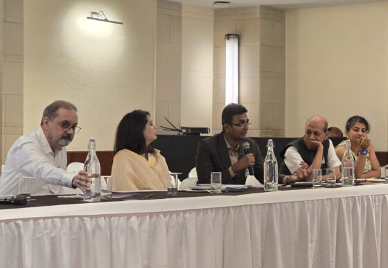 Dr. Santhosh Taur sharing his insight during the panel discussion