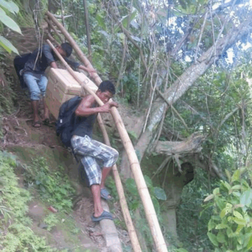 Delivering vaccines in remote Bangladesh