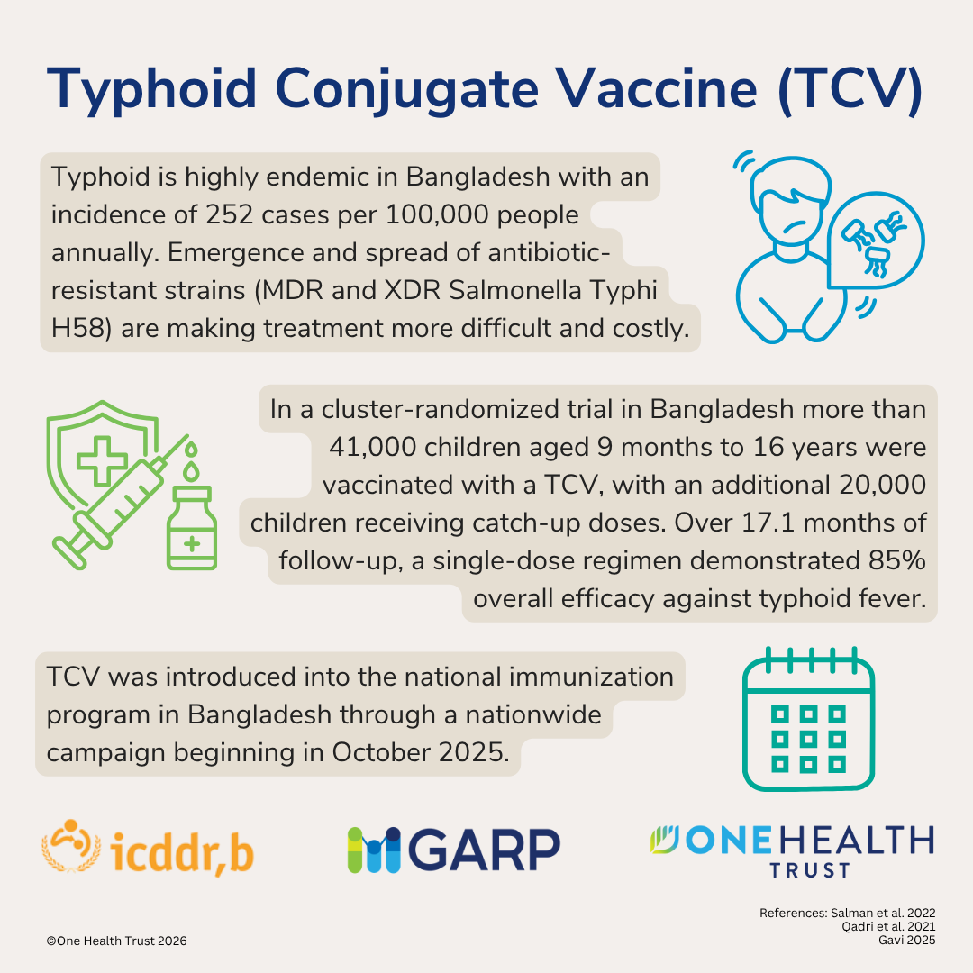 Typhoid Conjugate Vaccine (TCV)
