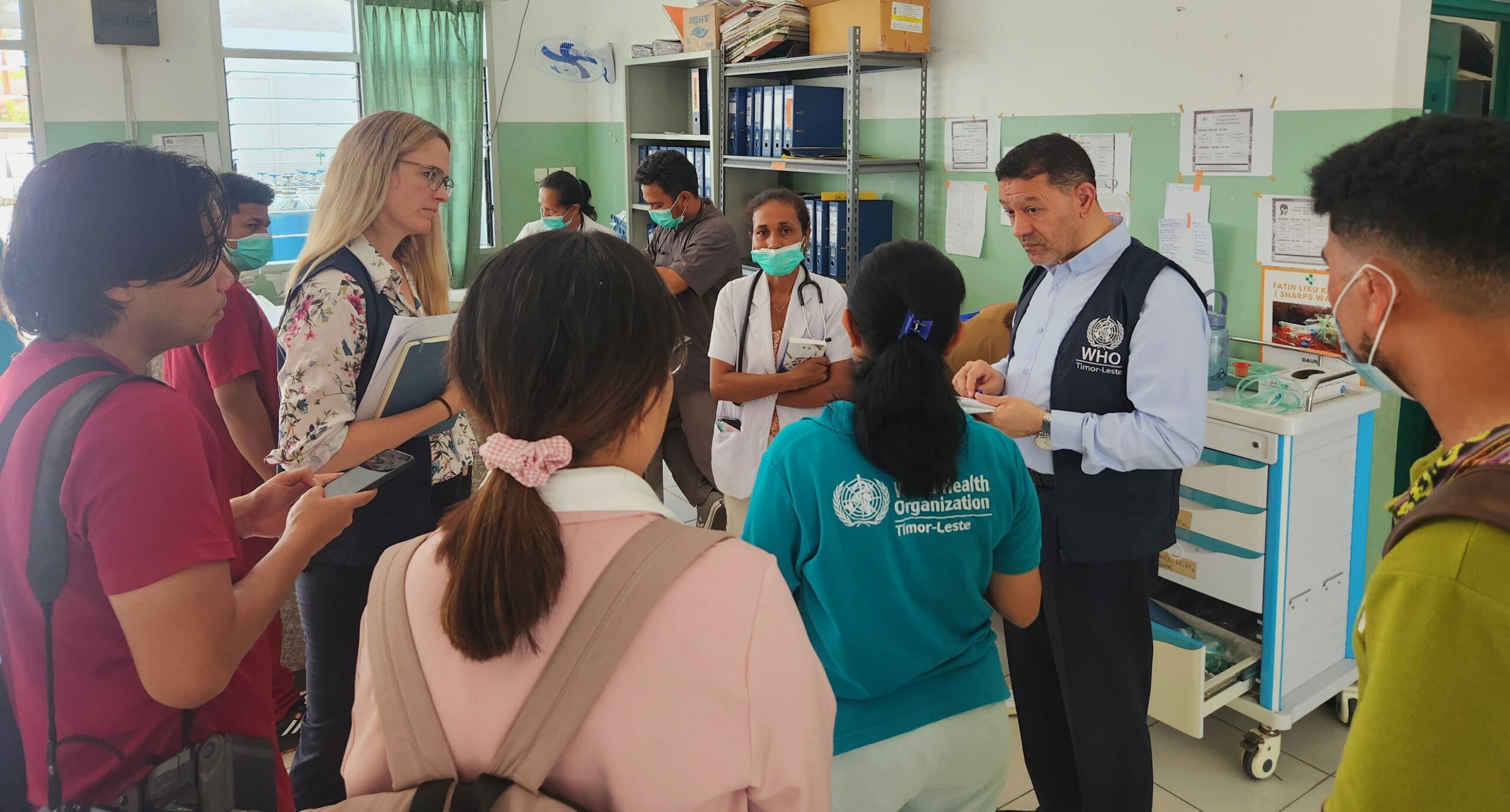 Dr. Sarah Paulin-Deschenaux and Dr. Bassem Zayed
