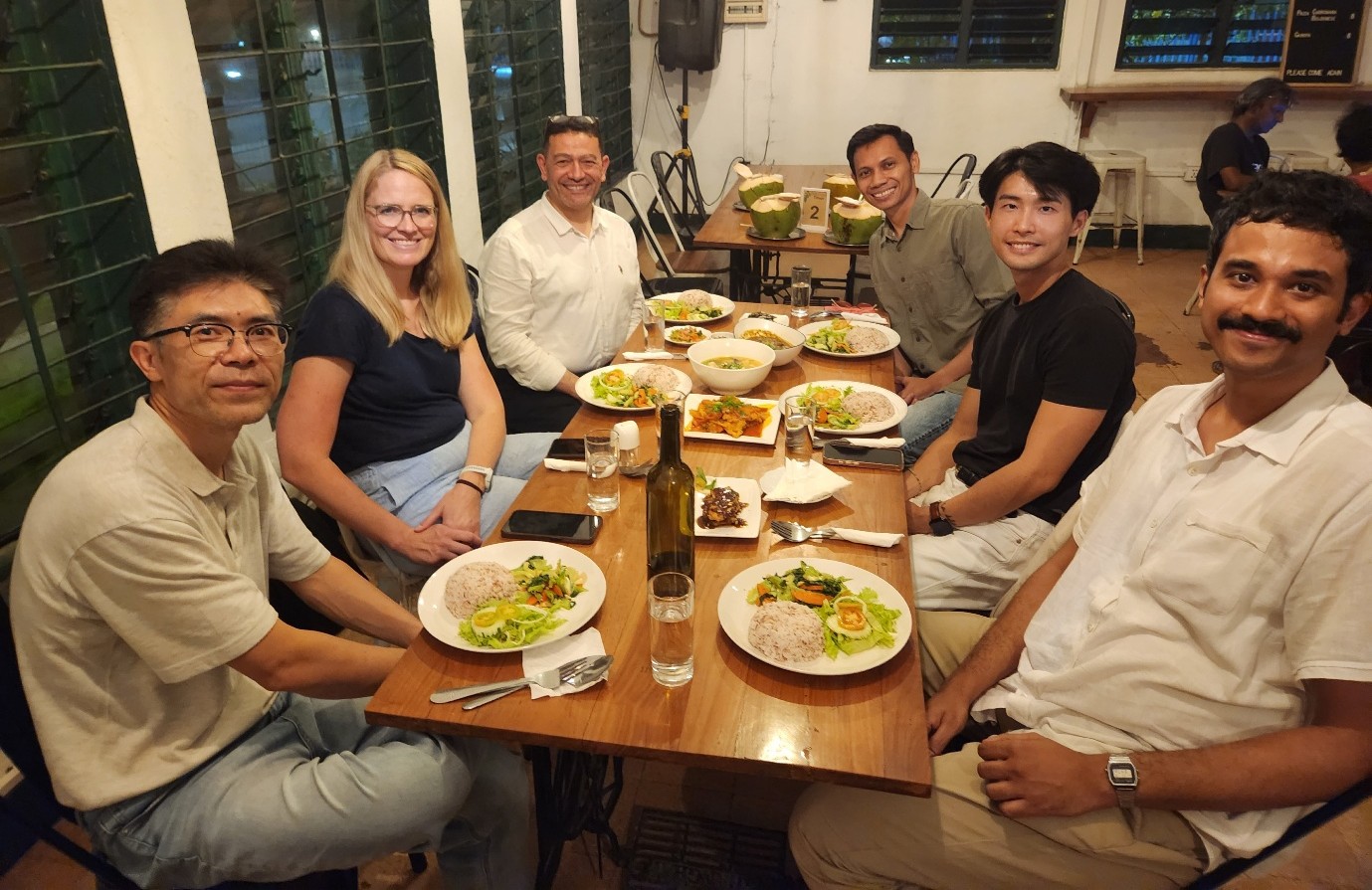 Dinner with WHO colleagues