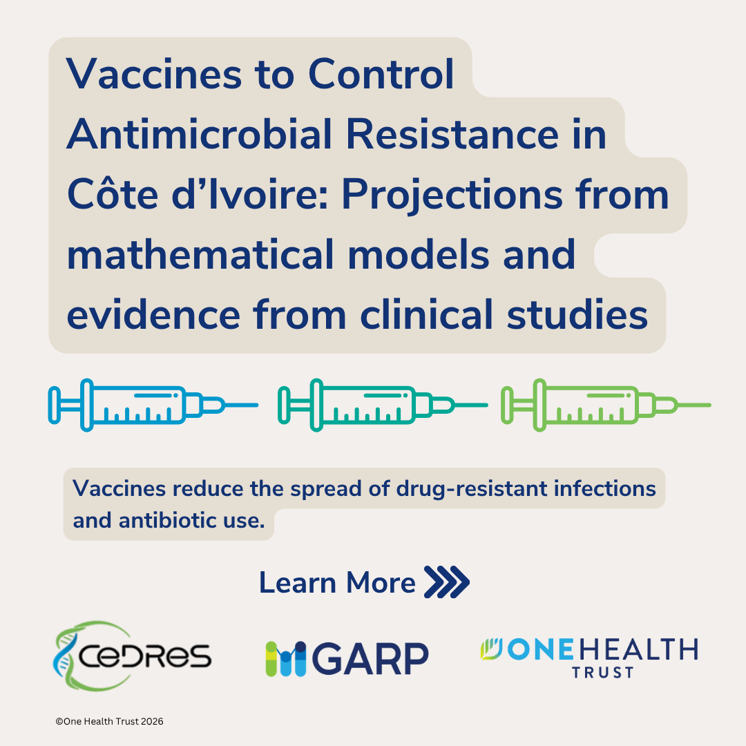 Vaccines to Control Antimicrobial Resistance in Côte d’Ivoire: Projections from mathematical models and evidence from clinical studies