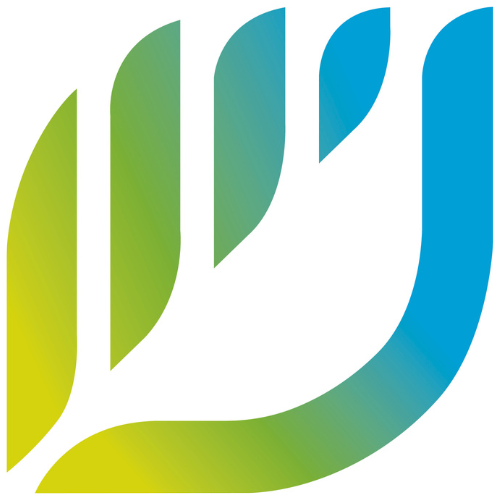 One Health Trust leaf logo in yellow, green and blue